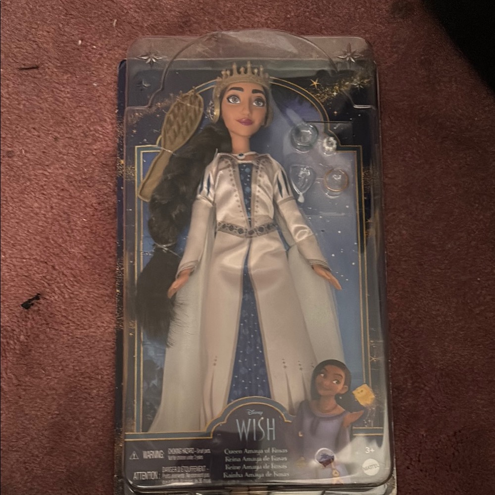 Disney Blue and White Princess Doll